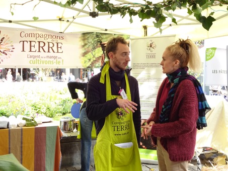 Rencontre avec Vincent sur le marché bio de Liège