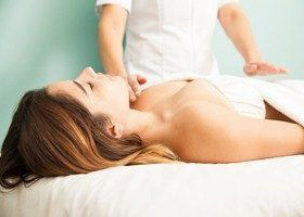 Massage d'une femme