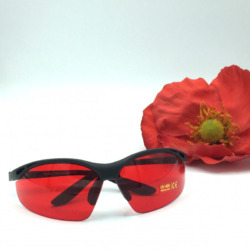 lunettes chromothérapies rouges