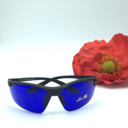 lunettes chromothérapies bleues