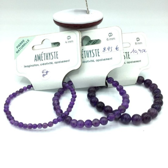 Bracelets améthyste