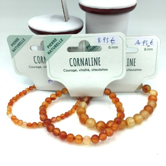 Bracelets cornaline