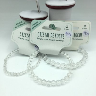 Bracelets cristal de roche