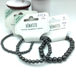 Bracelets hématite