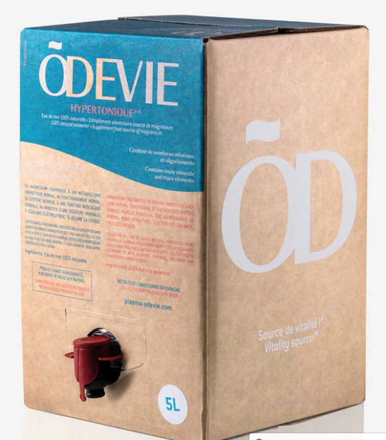 Bag économique d’Odevie hypertonique 5 L avec robinet verseur